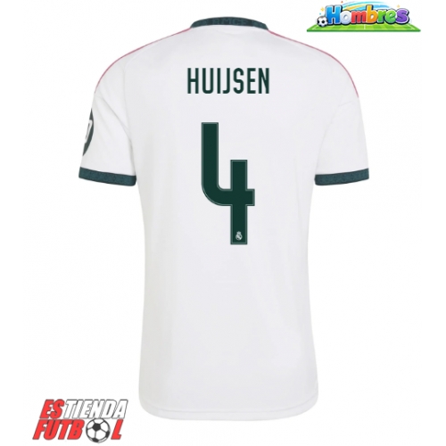 Real Madrid Dean Huijsen #4 Primera Equipación 2026-27 Manga Corta